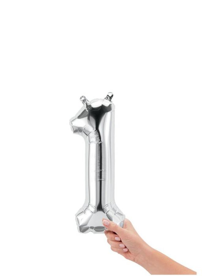 Northstar balloons Foil Number 1 Balloon 16inch - Image 5