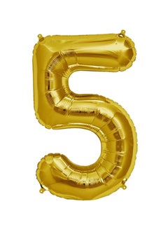 Goldedge Number 5 Balloon 32inch  - Image 1