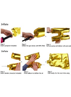 Goldedge Number 5 Balloon 32inch  - Image 3