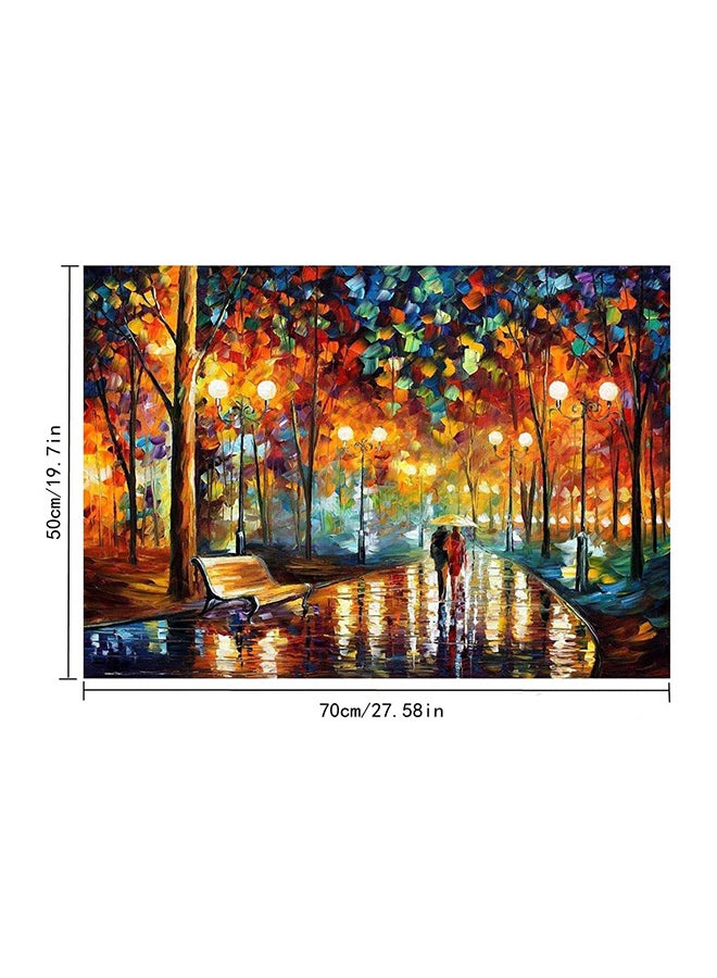 QiaoKai 1000-Piece Landscape Jigsaw Fun Puzzle Stress Relief Early Education Development Toy Set 50X75 cm  - Image 3
