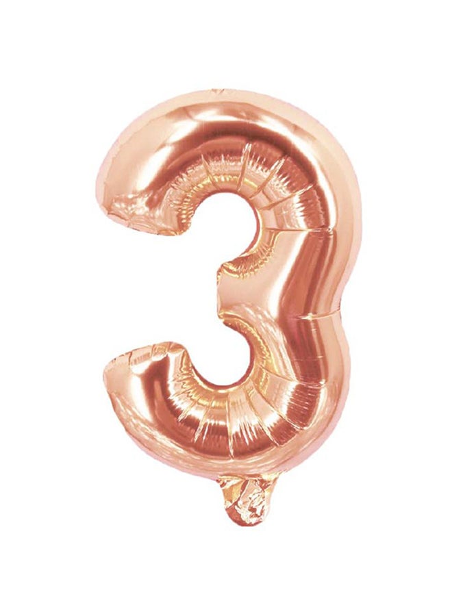 بارتي تايم بالون حفلات من القصدير على شكل رقم 2 16بوصة - Image 1