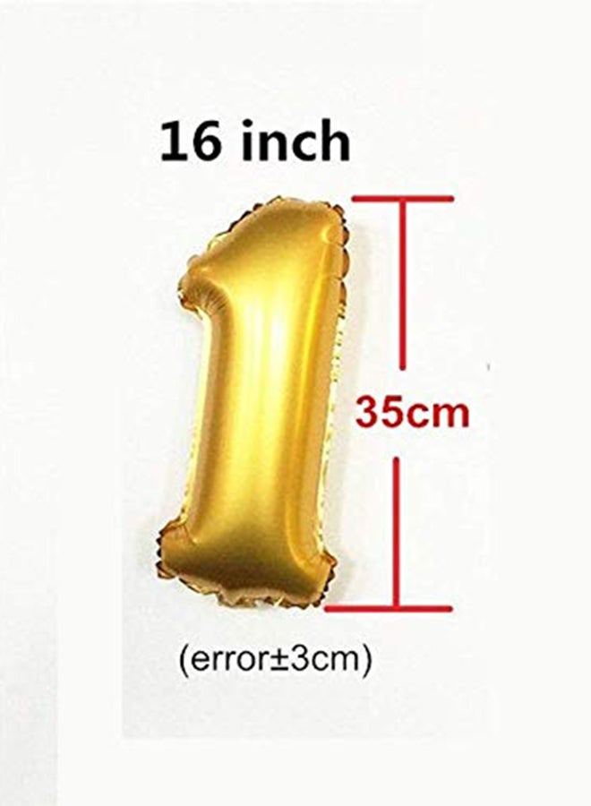 Tamona - Number 16 Helium Party Balloon 16inch - Image 1