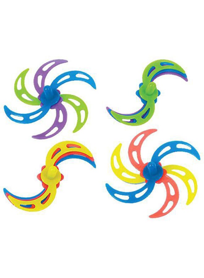 Amscan 12-Piece Battle Spin Tops Favors Birthday Gift Toys, Return Gifts for Party