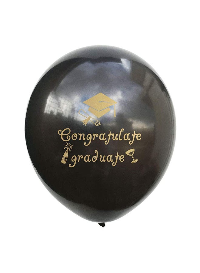 Sharpdo 50-Piece Graduate Party Decoration Balloon Set 12inch - Image 5