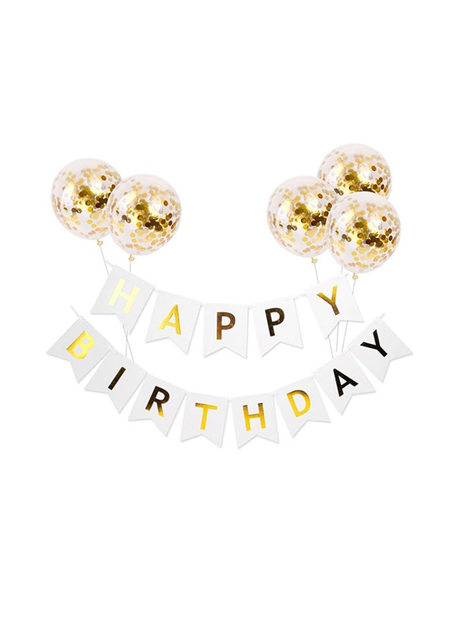 Sharpdo Happy Birthday Theme Banner And Balloons Set - Image 2