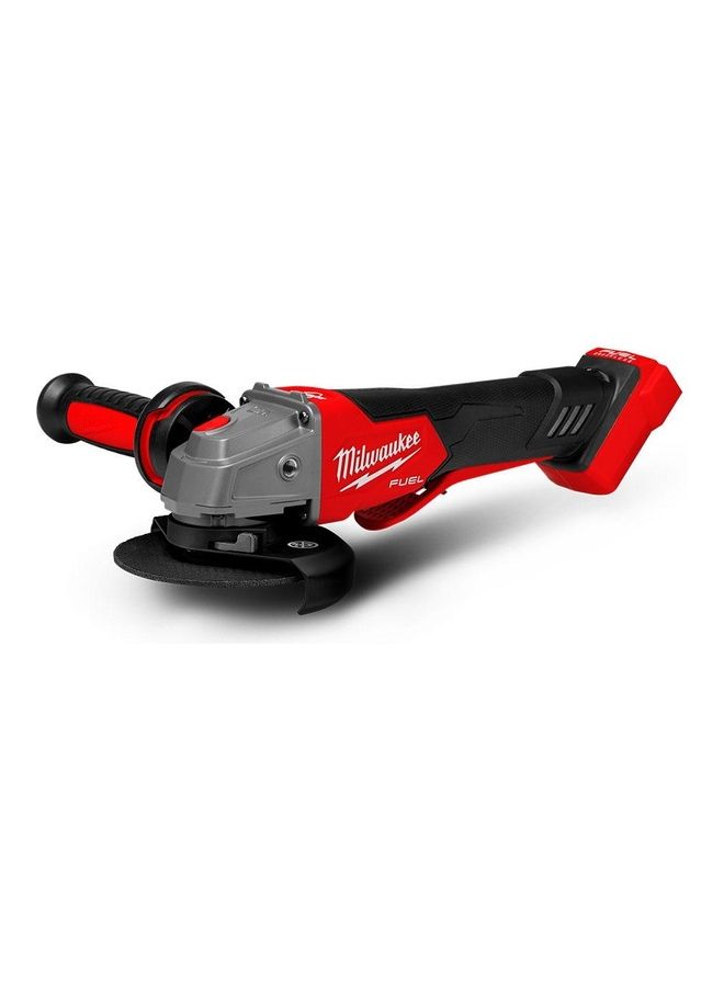 Milwaukee 18-Volt Li-ion Cordless Angle Grinder With Deadman Paddle Switch Black/Red/Grey 