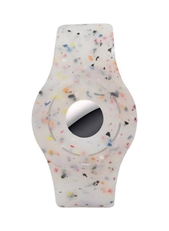 BGM - Shockproof Anti-Scratch Protective Silicone Bracelet Strap Case Cover For Apple AirTag Multicolour - Image 1