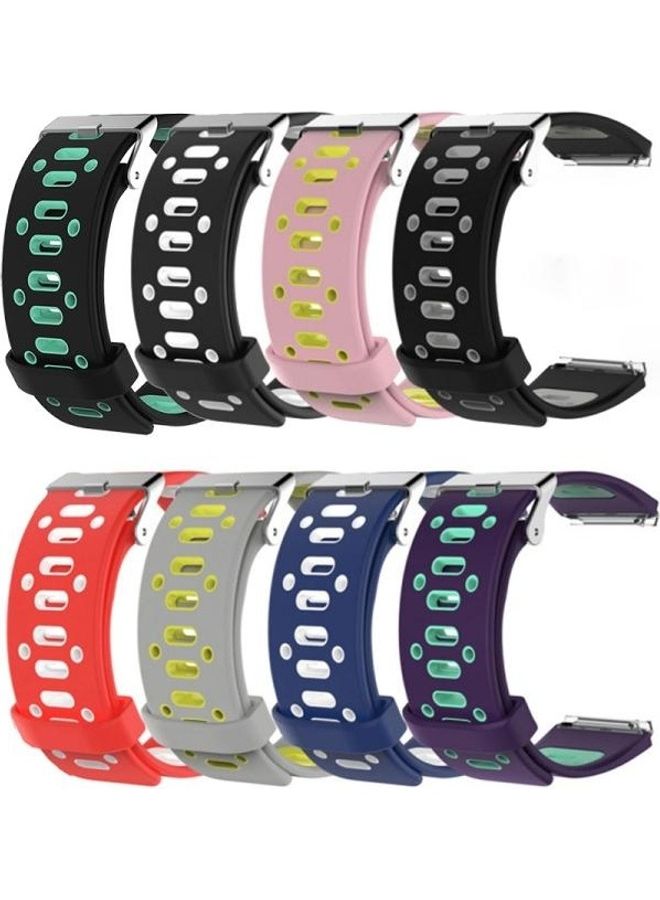 BGM Silicone Replacement Band For Fitbit Blaze Red/White - Image 4