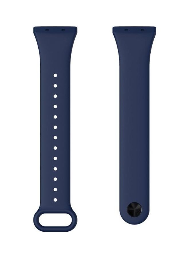 BGM Silicone Replacement Band For Fitbit Versa 3 Midnight Blue - Image 3