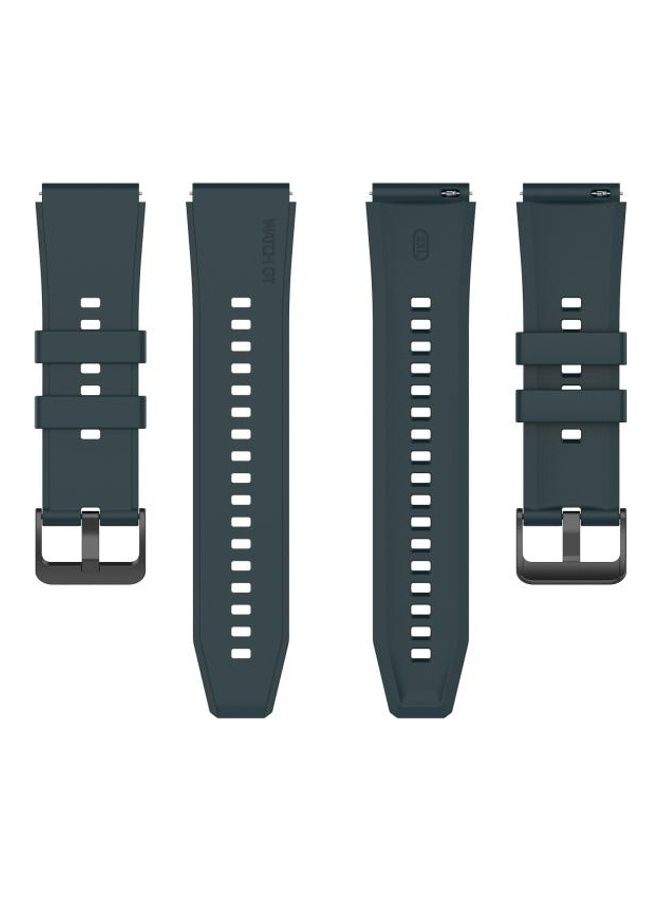 BGM Silicone Replacement Band For Huawei Watch GT2 Pro Dark Green - Image 2