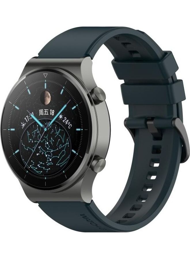 BGM Silicone Replacement Band For Huawei Watch GT2 Pro Dark Green - Image 4