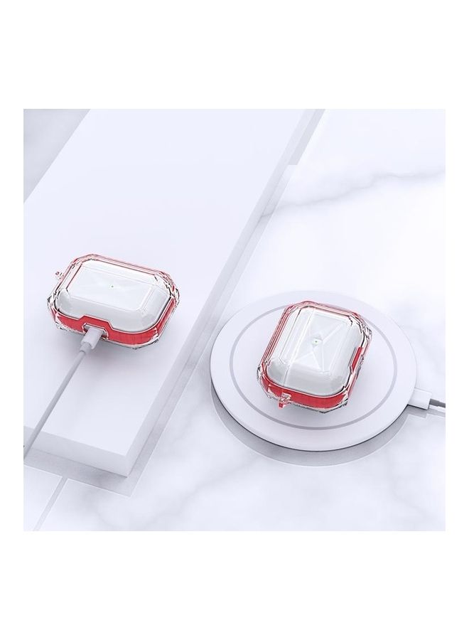 BGM - Anti-Fall Wireless Protective Case For Apple AirPods Pro White - Image 1