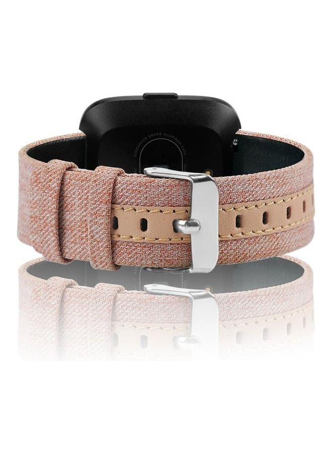 BGM Replacement Watch Band For Fitbit Versa Brown - Image 3