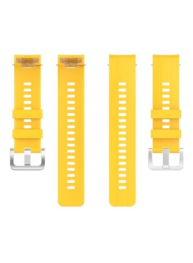 BGM Replacement Band For Honor Watch GS Pro Yellow - Image 2