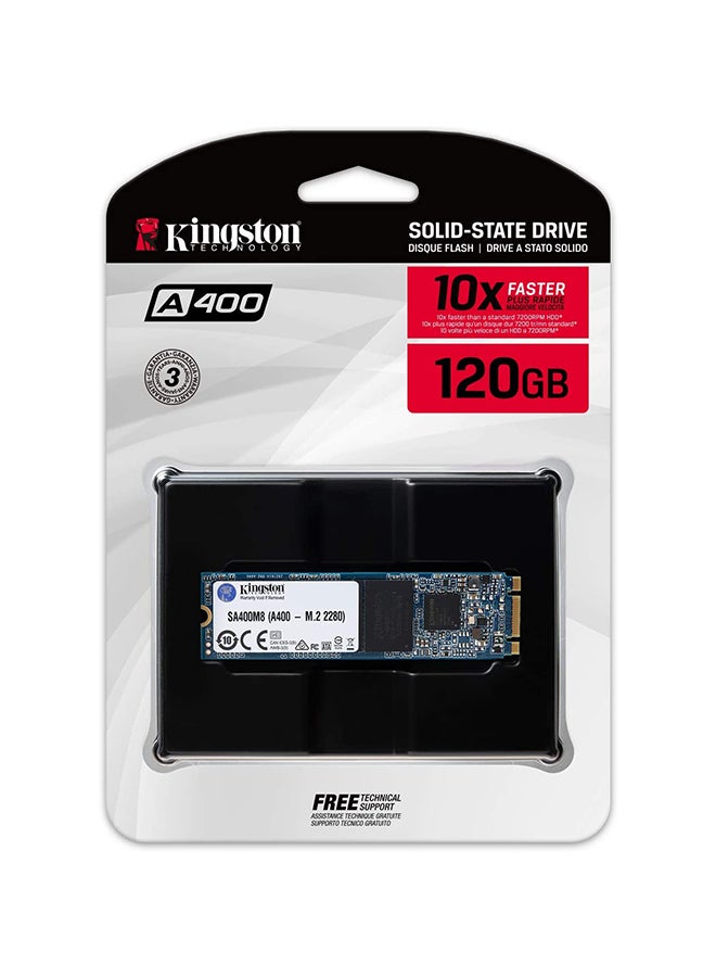 Kingston 120G SSDNOW A400 M.2 2280 SSD 120.0 GB  - Image 2