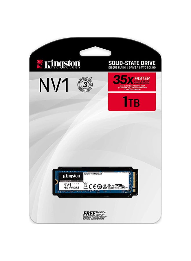 Kingston - 1000G NV1 M.2 2280 NVMe SSD 1000.0 GB - Image 1