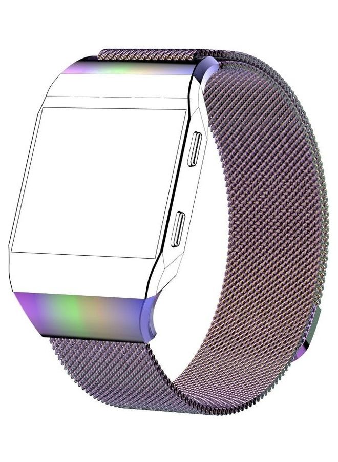 BGM - Milanese Watch Strap For Fitbit Ionic Purple - Image 1