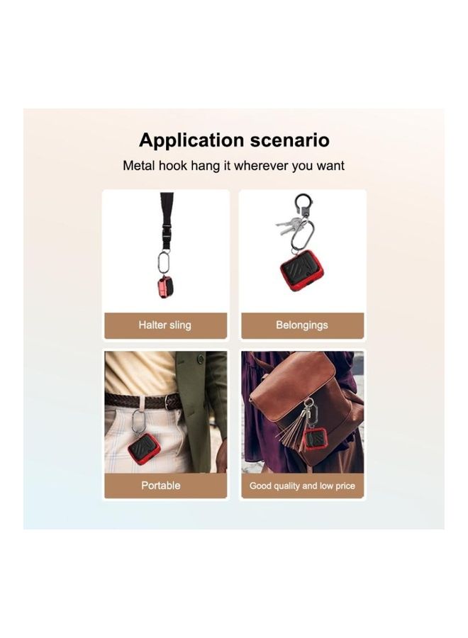 BGM - Three Defenses Transformers Second Generation Protective Case With Hook Up For Apple AirPods 1/2 Black/White - Image 1