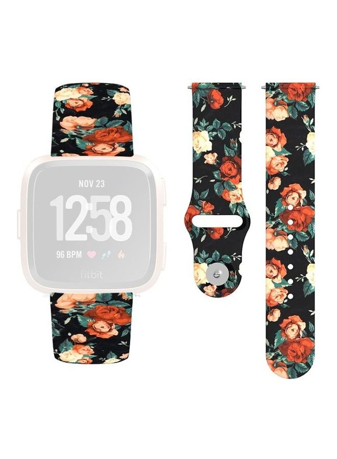 بي جي إم سوار بديل مصنوع من السيليكون، مناسب لساعة فيتبيت فيرسا 2/ لايت. متعدد الألوان - Image 1