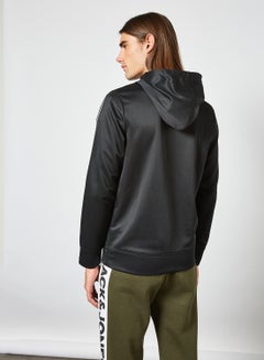 JACK & JONES Tape Sleeve Hoodie Black  - Image 2