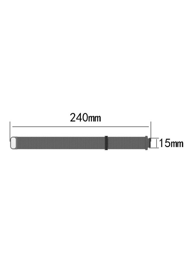 BGM - Replacement Milanese Wrist Strap For Garmin Forerunner 235 Gold - Image 1