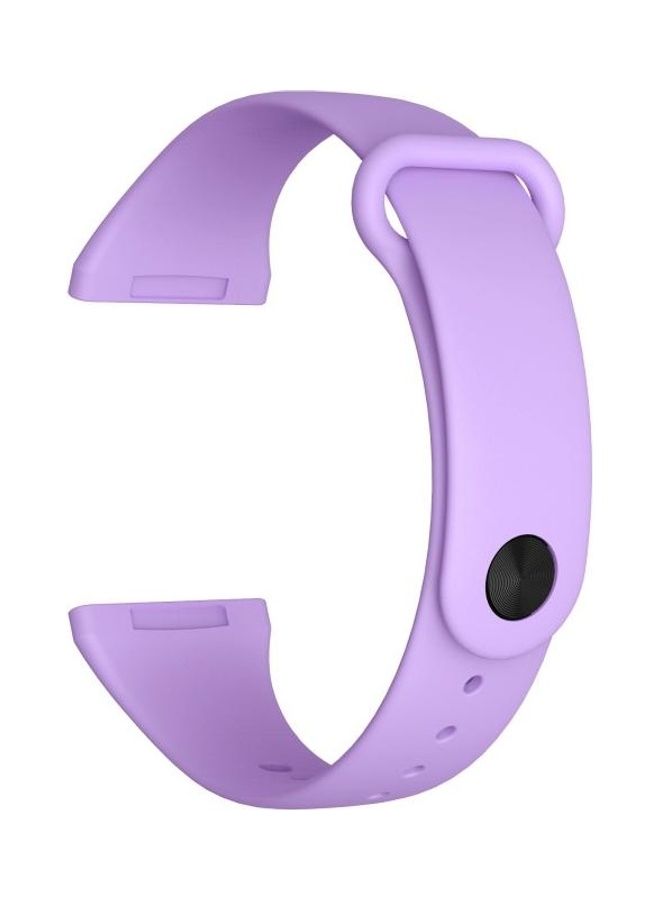 BGM Silicone Replacement Strap Watchband For Fitbit Versa 3 Purple - Image 2