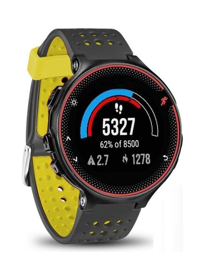 BGM Replacement Band For Garmin Forerunner 235 Black/Yellow - Image 3