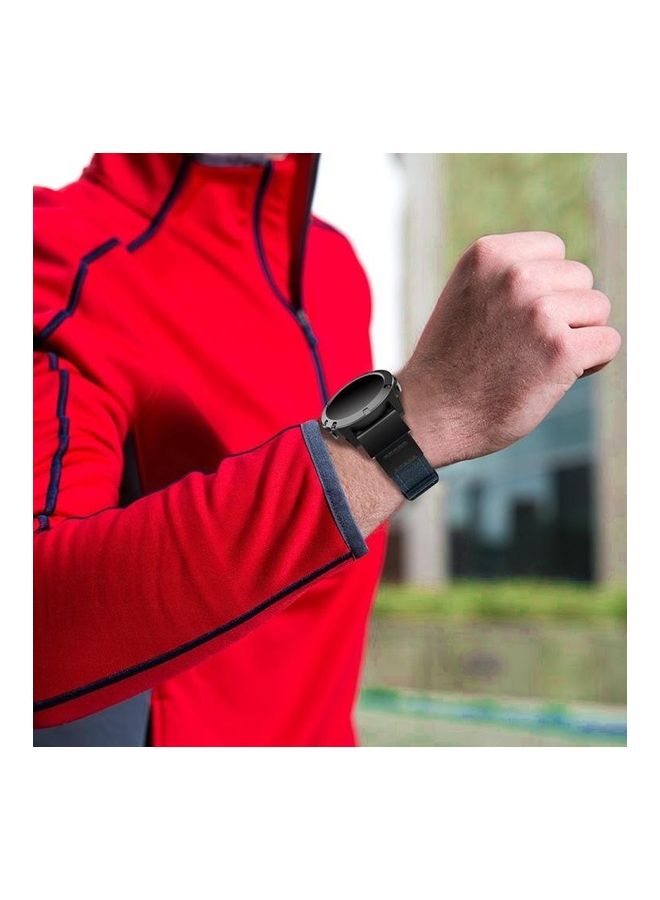 BGM Replacement Watch Band For Garmin Fenix 5x Plus/Fenix3 Blue/Black - Image 5