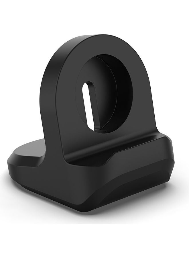 Silica Base Compatible With Apple Watch Holder Black - Image 1