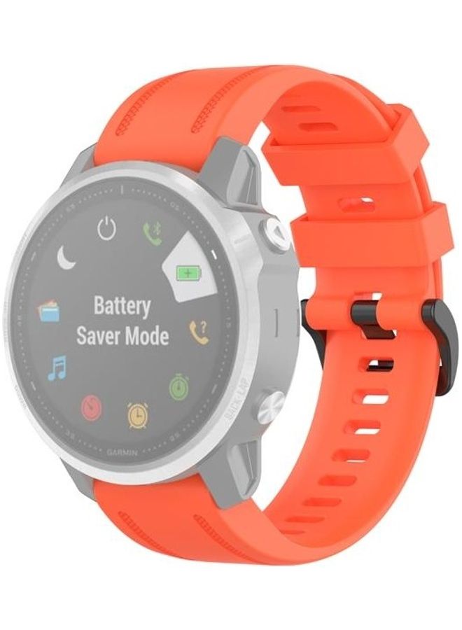 BGM Replacement Band For Garmin Fenix 6S Coral - Image 1