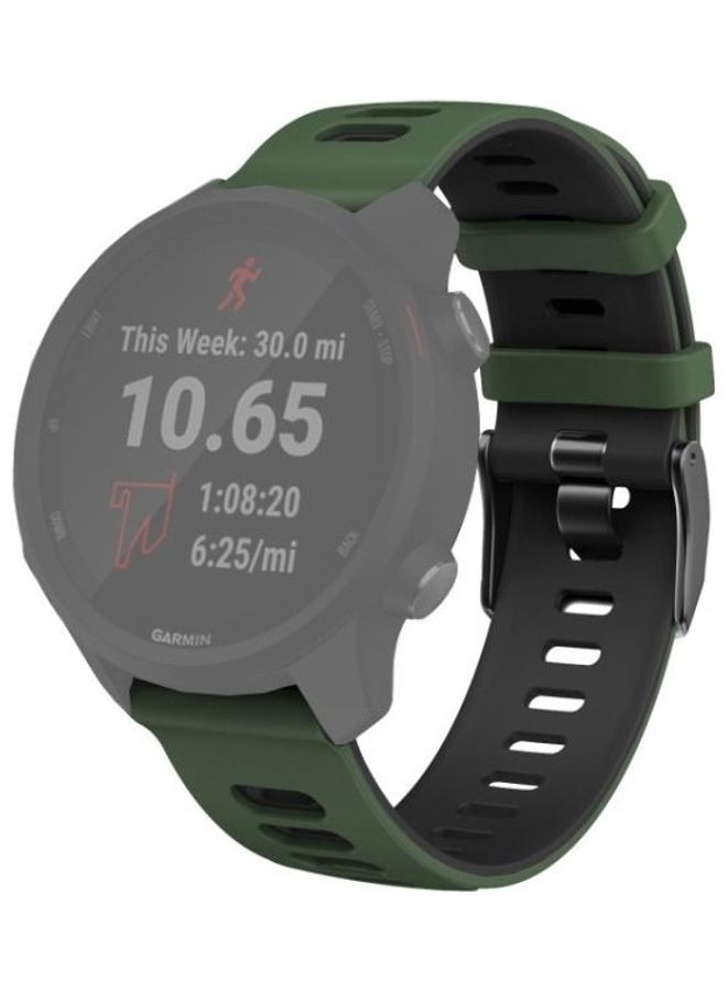 BGM Replacement Strap For Huawei Watch GT2e Army Green/Black - Image 2