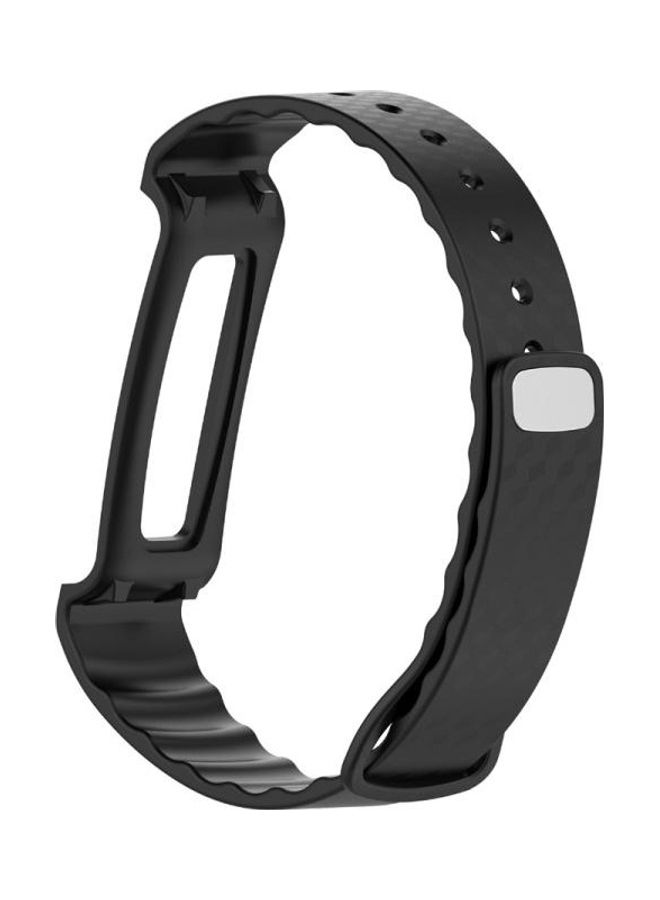 BGM Silicone Wrist Strap for Huawei Honor A2 Black - Image 3