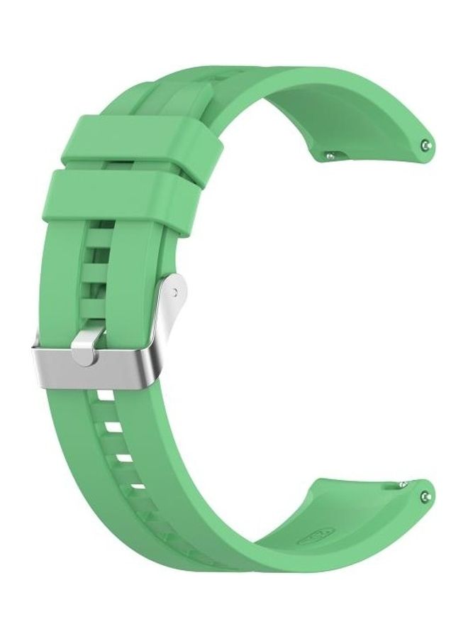 BGM Silicone Replacement Strap Watchband For Huawei Watch 3 / 3 Pro Green - Image 1