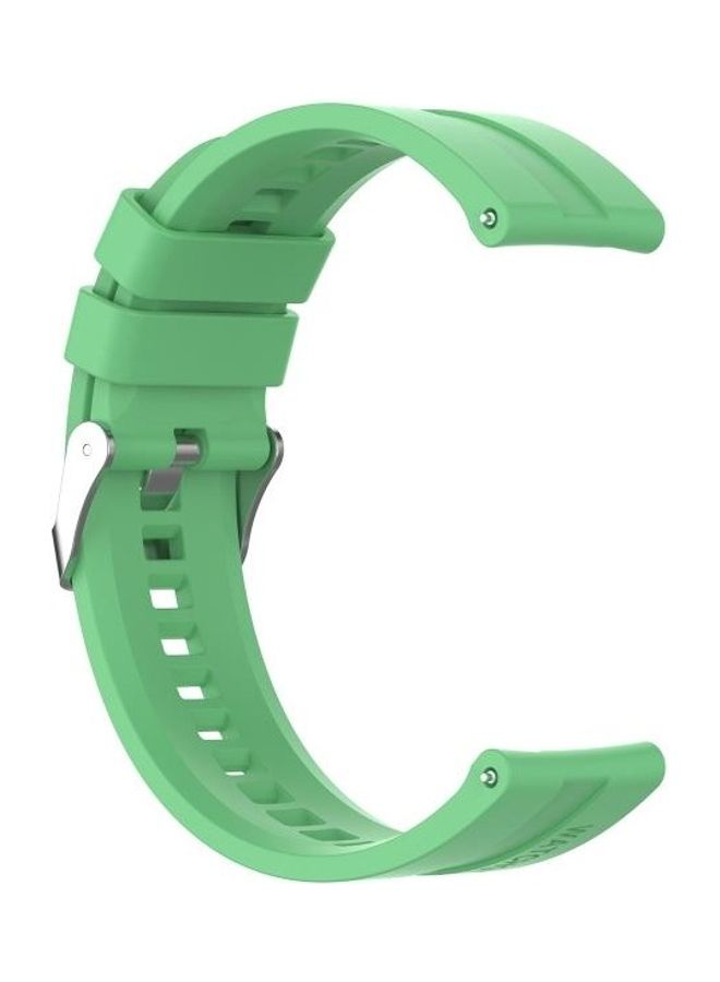 BGM Silicone Replacement Strap Watchband For Huawei Watch 3 / 3 Pro Green - Image 3