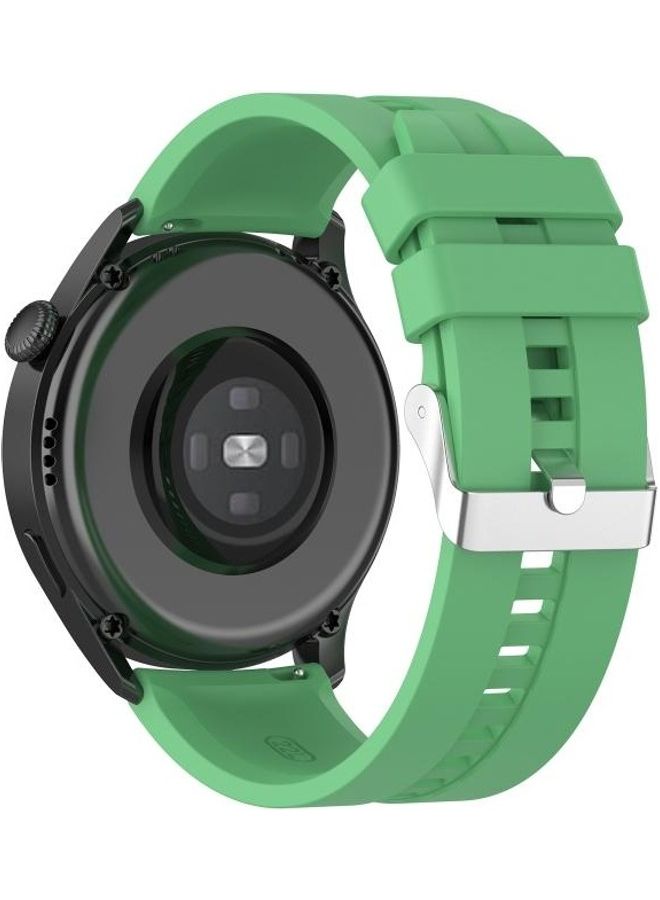 BGM Silicone Replacement Strap Watchband For Huawei Watch 3 / 3 Pro Green - Image 5
