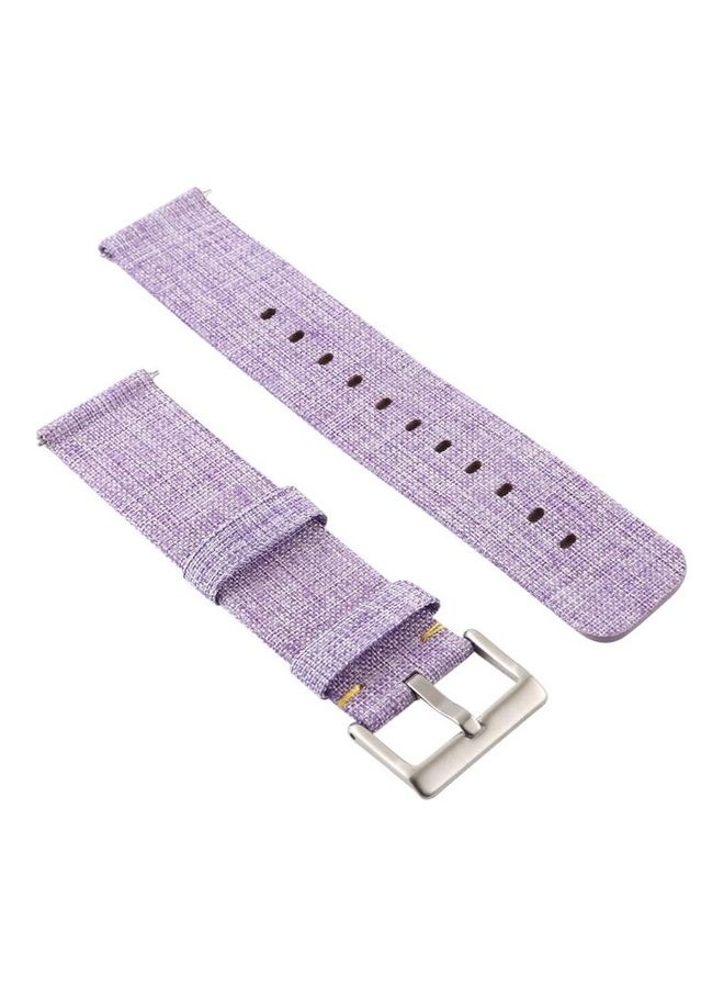 BGM Replacement Strap Band for Fitbit Versa/2 Light Purple - Image 2