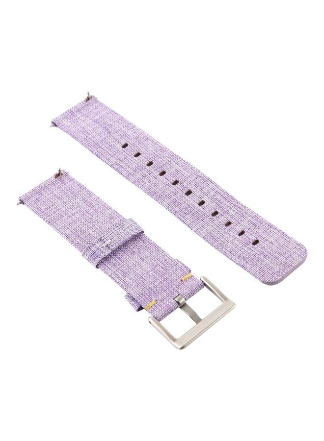 BGM Replacement Strap Band for Fitbit Versa/2 Light Purple - Image 4
