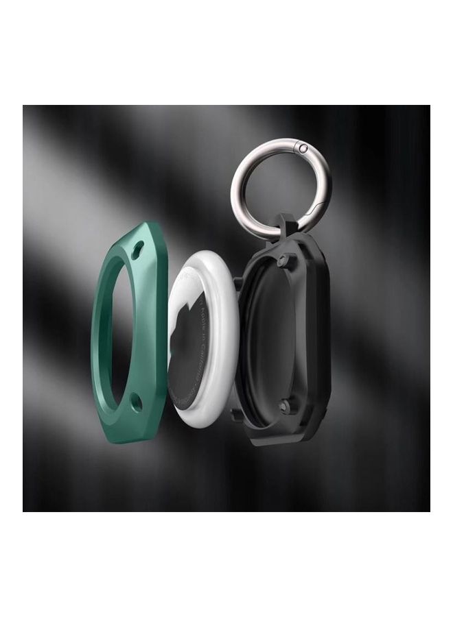 BGM Thunderbolt Acrylic Protective Cover Case For Apple AirTag Green - Image 4