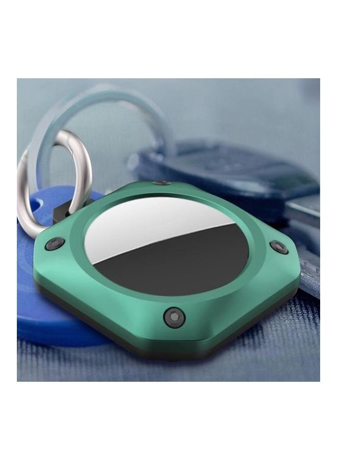 BGM Thunderbolt Acrylic Protective Cover Case For Apple AirTag Green - Image 5