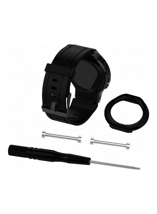 BGM Replacement Strap With Accessories For Garmin Forerunner 225 Black - Image 1