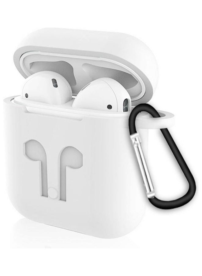 BGM 6-in-1 Wireless Earphone Silicone Case Set with Accessories for Apple AirPods Clear  - Image 2