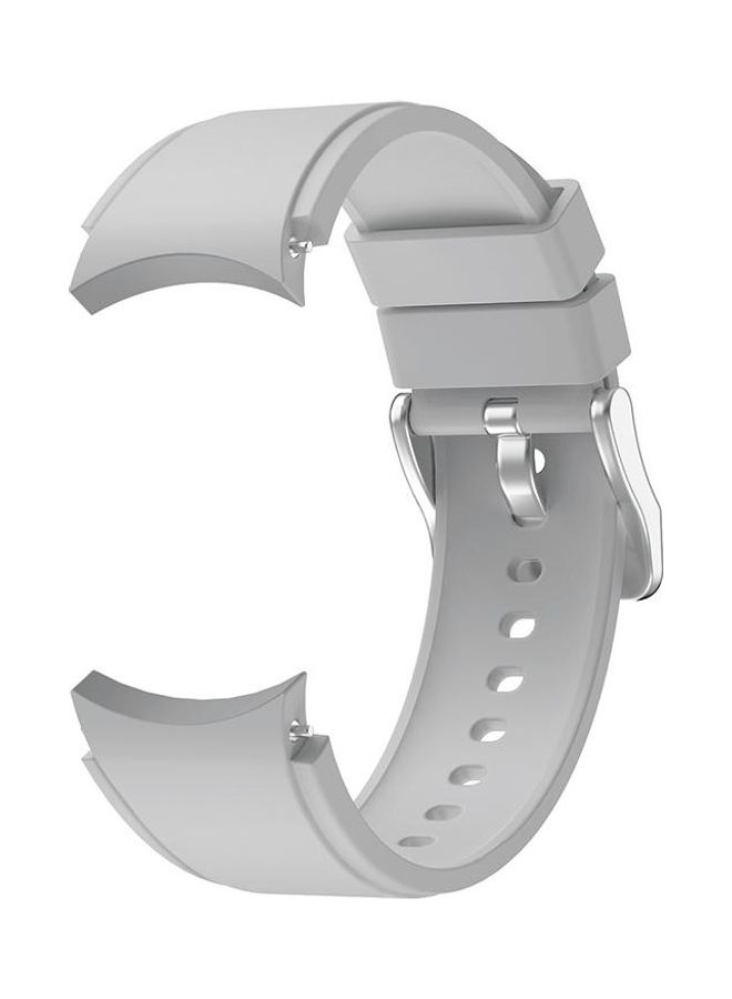 BGM Silicone Replacement Strap Watchband For Samsung Galaxy Watch4 40mm Grey - Image 2