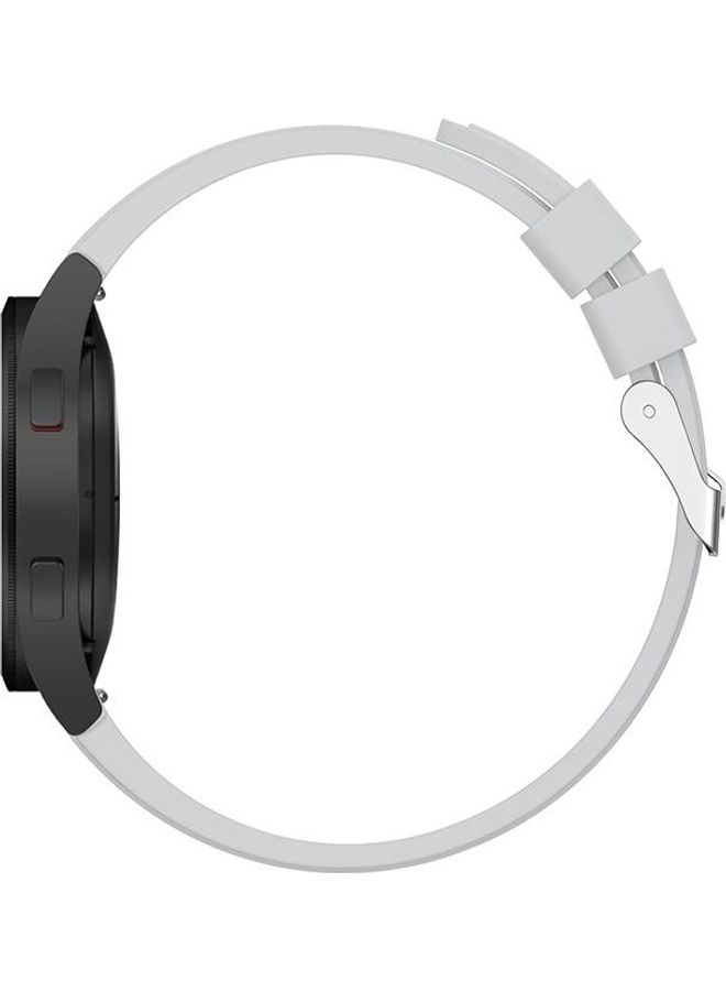 BGM Silicone Replacement Strap Watchband For Samsung Galaxy Watch4 40mm Grey - Image 5