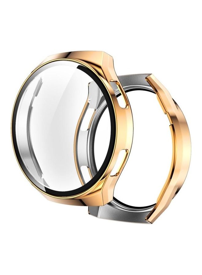 BGM 2 In 1  Tempered Glass Screen Protector For Huawei Watch GT2e Rose Gold - Image 1