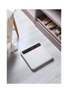 LAWAZIM Digital Weighing Scale White/Black 34x32x5cm  - Image 4