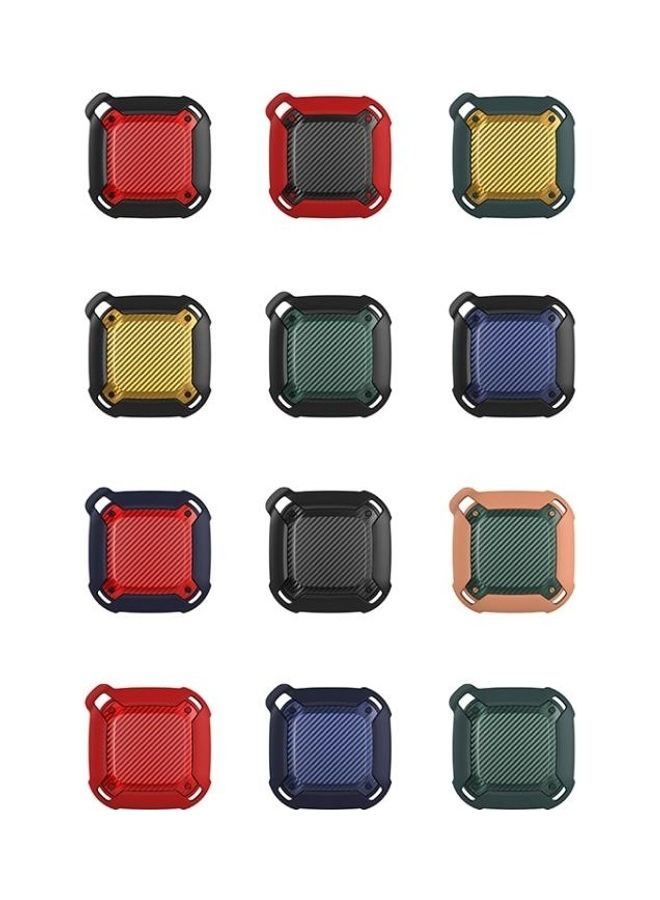 بي جي إم غطاء حماية واق بامبل بي من ألياف الكربون لجهاز أبل آير تاج أحمر - Image 2