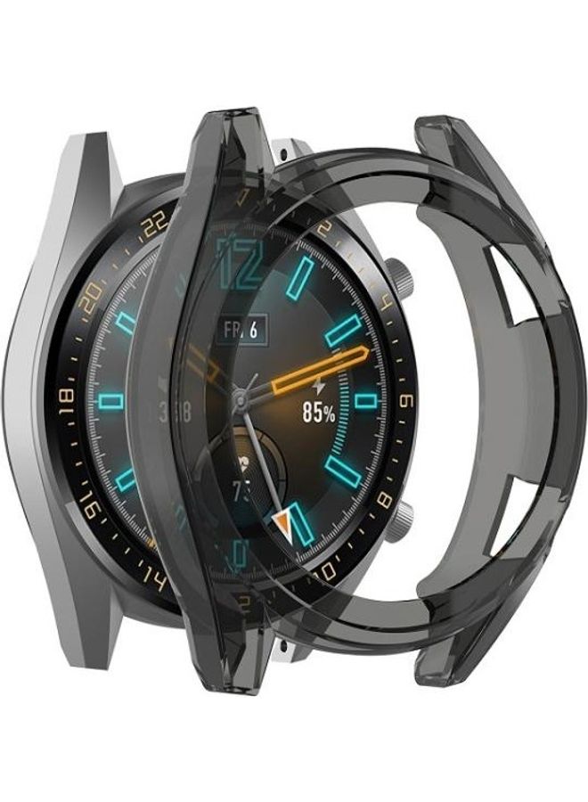 BGM Protective Case For Huawei GT 46mm Transparent Black  - Image 1