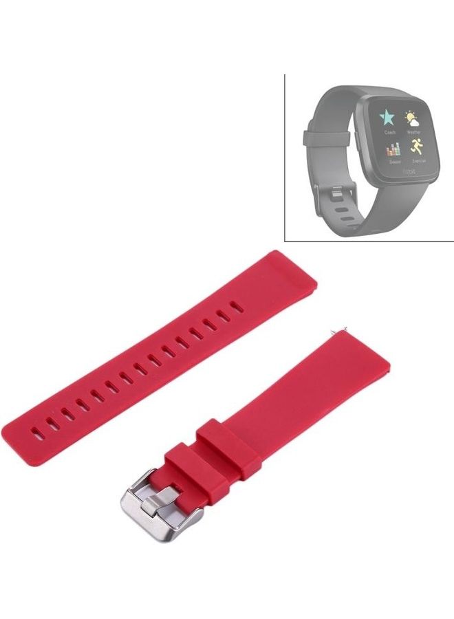 BGM Replacement Band For Fitbit Versa/Versa 2 Red - Image 1