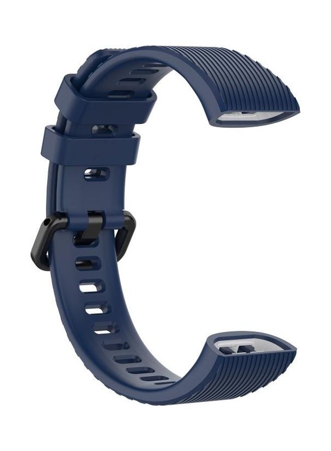 BGM Silicone Strap For Huawei Band 3 and 4 Pro Blue - Image 2