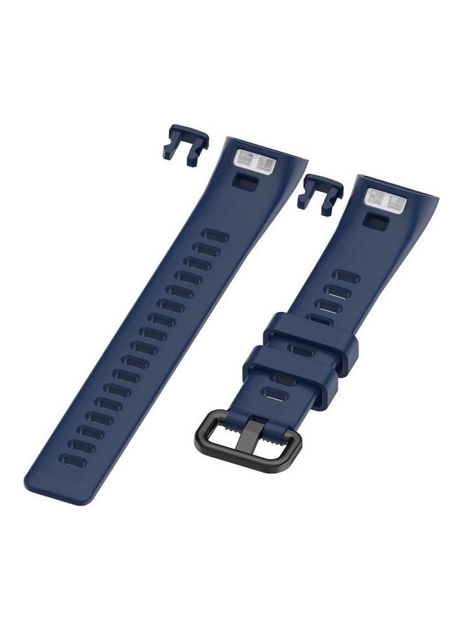 BGM Silicone Strap For Huawei Band 3 and 4 Pro Blue - Image 3
